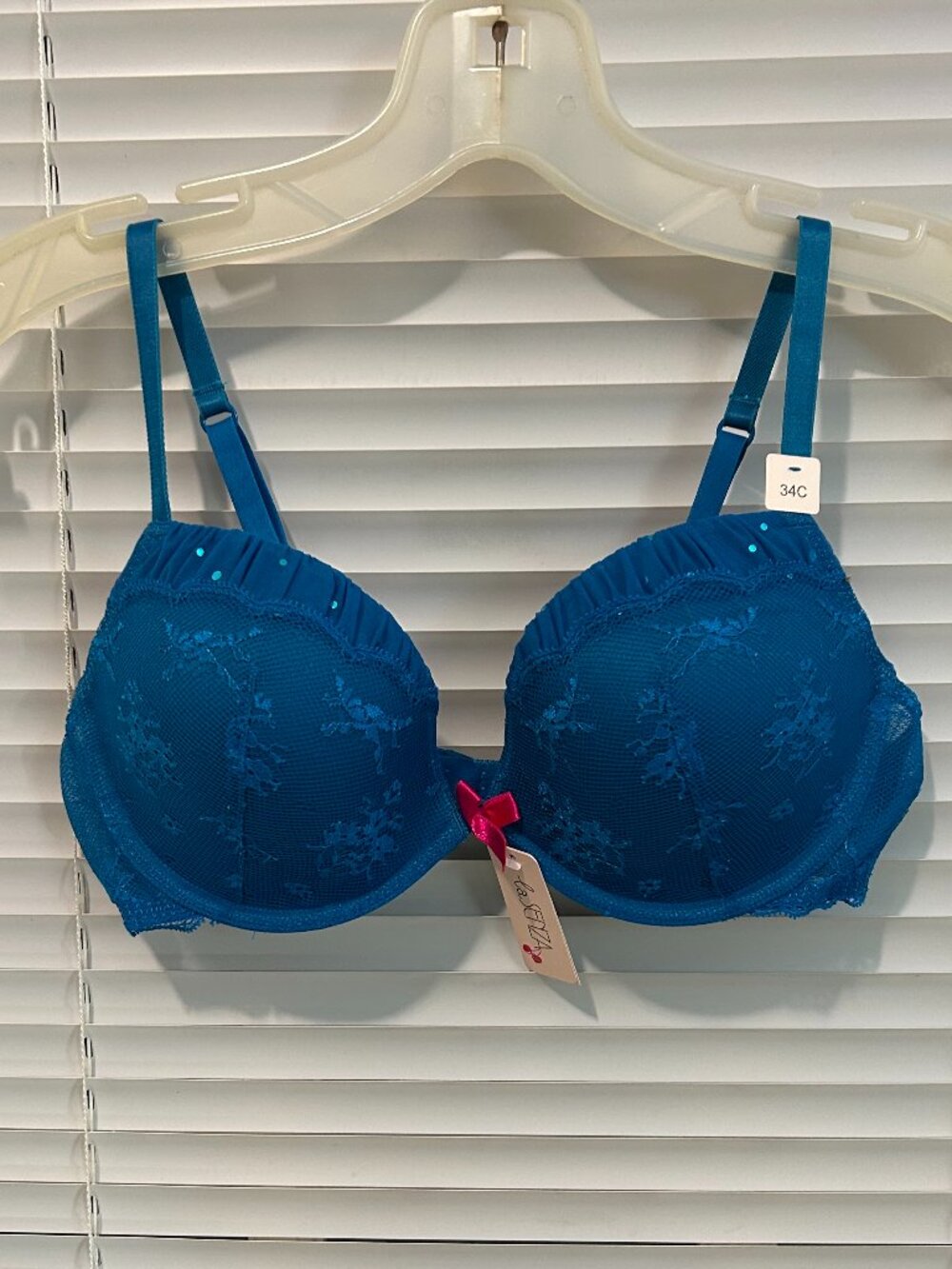 NWT La Zenza Perfectly me push up bra. Size 34C